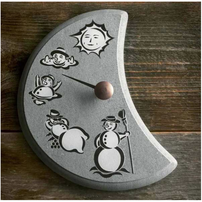 Dundalk Leisurecraft-LUMIUKKO, Snowman Soapstone Thermometer/Product ID 11013