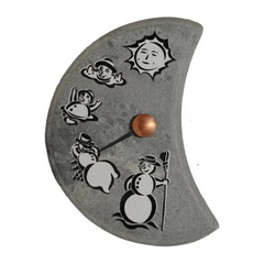 Dundalk Leisurecraft-LUMIUKKO, Snowman Soapstone Thermometer/Product ID 11013