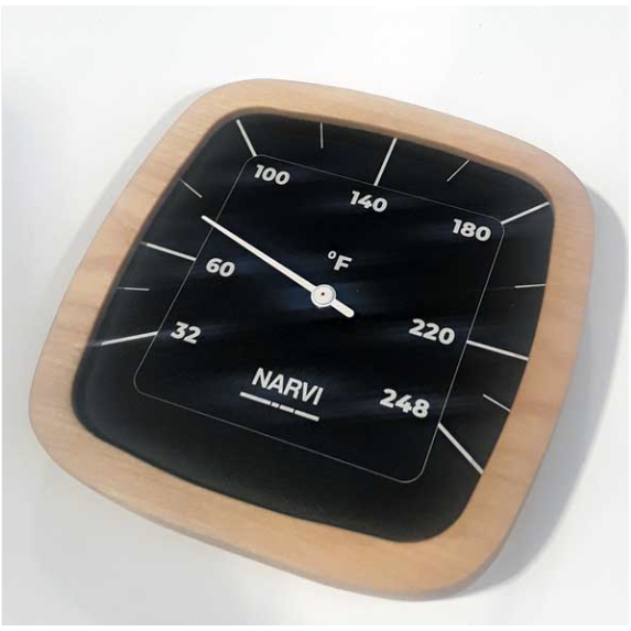 Dundalk Leisurecraft - Narvi Black Thermometer Fahrenheit/Product ID 163590