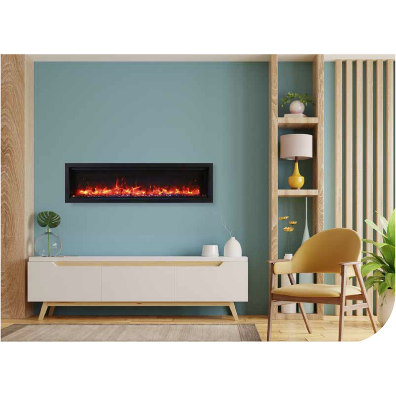 Remii WM-SLIM Smart Electric Fireplace - 55 inches/WM-SLIM-55