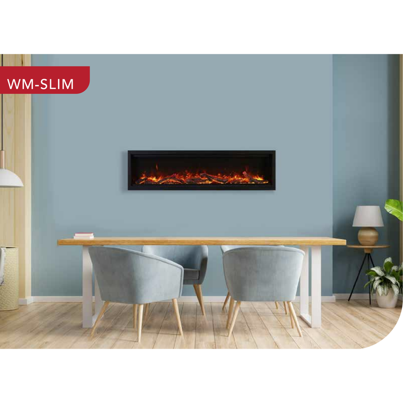 Remii WM-SLIM Smart Electric Fireplace - 45 inches/WM-SLIM-45