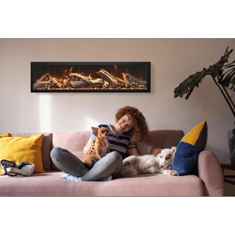 Remii DEEP Electric Fireplace - 55 Inches/ BI-55-DE / 102755-DE