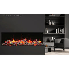 Remii BAY-SLIM 3 Sided Smart Electric Fireplace/60-BAY-SLIM